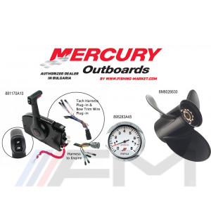 MERCURY Дистанционен пакет 2 за извънбордови двигатели от 25 hp до 30 hp